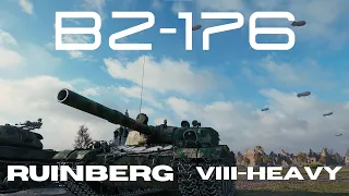 World of Tanks Replays - BZ-176 - 8k damage in Tier 9 - 4 kills