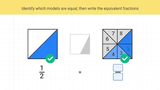 Equivalent Fractions: Visual Models