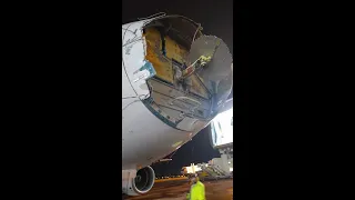 Turbulência severa destrói nariz e para- brisa do avião da Latam!