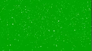Greenscreen REALISTIC SNOWFALL