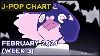 [TOP 100] J-Pop Chart - February 2021 (Week 3)