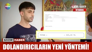 Dolandırıcıların yeni yöntemi!