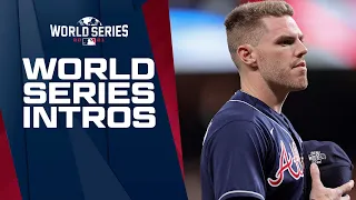 2021 World Series Introductions for the Braves and Astros!