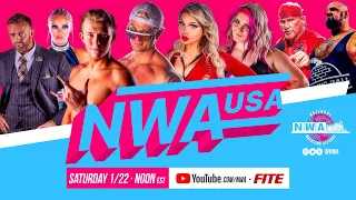 NWA USA S1E3 | Empty Arena Match! Natalia Markova v Kenzie Paige! Kerry Morton v Jamie Stanley