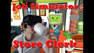 Oculus Rift Job Simulator - Store Clerk, Puns, Dirty Jokes and Bananas