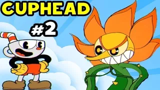 Cuphead - БИТВА С ФЛАУИ | Прохождение на русском #2