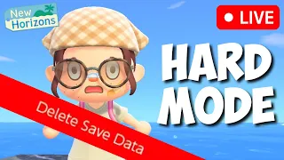 🔴 Ok fine! I'll do HARD MODE! | Live Stream | Animal Crossing New Horizons