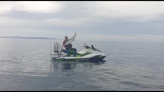 CATCHING BIG FISH ON A JET SKI – WHALES, DOLPHINS AND BIG FISH!!!
