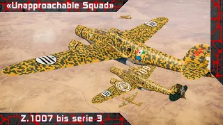 Z.1007 bis and the "Unapproachable squad" [ War thunder ]