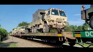 Military Train Through Whitesburg, TN  7/28/22