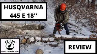 HUSQVARNA 445E CHAINSAW REVIEW