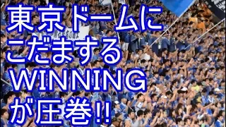 ドームにこだまするWINNINGが圧巻!!　好きな応援歌 横浜DeNAベイスターズ 2017-10-4