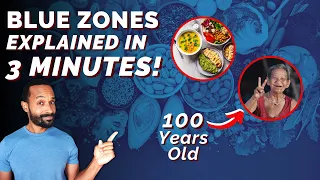 All You Need to Know about Blue Zones in 3 MINUTES! | History, Diet, & Habits