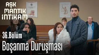 Esra ve Ozan'ın Boşanma Duruşması - Aşk Mantık İntikam 36. Bölüm