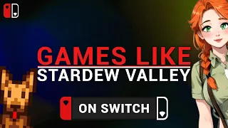 BEST COZY Games Like Stardew Valley On SWITCH