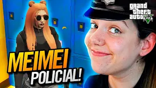 MEIMEI VIROU POLICIAL! - MeiMei Aleluia (GTA RP) #1