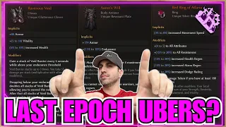 Rarest Last Epoch Item Drops!! Uber LE Gear!! Good Hunting!!