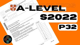 A Level Pure Math June 2022 Paper 32 9709/32