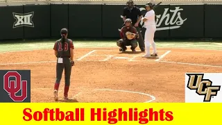 #2 Oklahoma vs UCF Softball Game 3 Highlights, April 28 2024