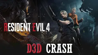 HOW TO FIX Resident Evil 4 Remake Fatal D3D Error Crash | 100% Working on Windows 10 and 11