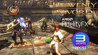 RPCS3 0.0.17-12640 | Heavenly Sword 4K UHD FSR Scaling 60FPS Unlock | PS3 Emulator PC Gameplay