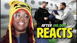 Last To Take Hand Off Jet, Keeps It! | MrBeast AyChristene Reacts