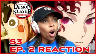 YORIICHI HAD TO HAVE BEEN THE GOAT!!! | DEMON SLAYER SEASON 3 EPISODE 2 REACTION