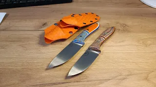 2 заказных ножа и новые бланки.