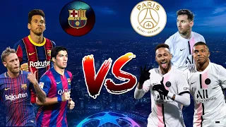 MESSİ SUAREZ NEYMAR VS MESSİ MBAPPE NEYMAR(MSN VS MMN)🔥PART 2