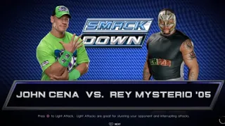 FULL GAMEPLAY- John Cena vs Rey Mysterio Smackdown: November 6, 2003 #shorts