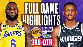 Los Angeles Lakers vs Sacramento Kings HIGHLIGHTS 3RD -QTR HD | 2024 NBA season | 3/13/2024