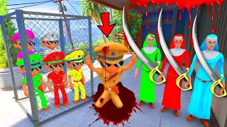 Gta 5 Evil Nun Kidnapped Little Singham | Gta 5 Gameplay