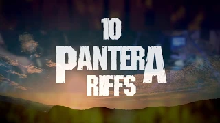 206 Top Ten Pantera Riffs - with Ola Englund