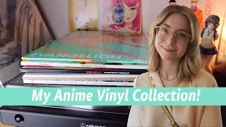 My Anime/Japanese Vinyl Collection + Haul! // Cowboy Bebop, Samurai Champloo, Evangelion and More!