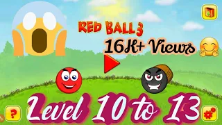 Red Ball 3 | Gameplay 3 | Andriod Game | Level 10 to 13  #gameplay #game #viral #redball #redball4