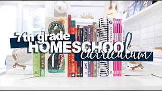 7TH GRADE CURRICULUM PICKS / OUR 2023-2024 HOMESCHOOL CHOICES