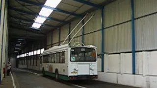 Trolleybus ER100H dépôt STAS St Etienne