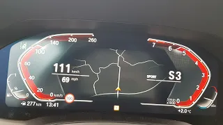 BMW G21 320i Touring 0-100 km/h - Acceleration - 0-60 mph - G20