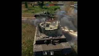 War Thunder   Tiger (E) (2 vs 1)