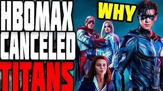 Why did WB cancel Titans & Doom Patrol?