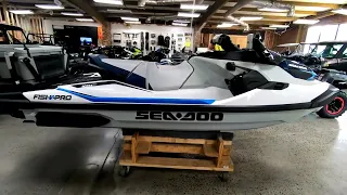 New 2023 Sea-Doo FishPro Sport 170 BRP Premium Audio iDF iBR Watercraft For Sale In Augusta, GA