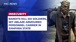 Bandits Kill Six Soldiers, Set Ablaze Armoured Personnel Carrier In Zamfara State