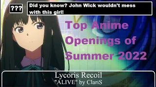 Top Anime Openings of Summer 2022