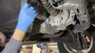 Honda CR-V rear differential service