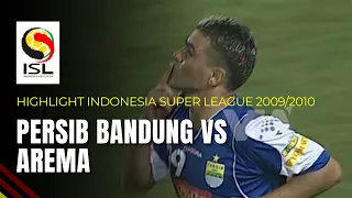 Persib Bandung VS Arema | Highlight Indonesia Super League 2009/2010