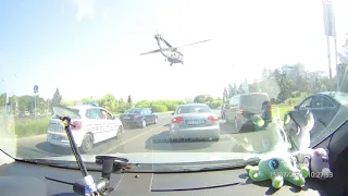 US Helicopter forced landing in Central Bucharest!