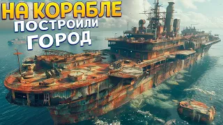 ПОСРЕДИ МОРЯ ГОРОД ВЫЖИВШИХ ( Age of Water )