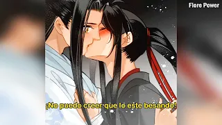 [SUB ESPAÑOL] Wei Ying besa a Lan Zhan ebrio (Manhua + AD) - MDZS