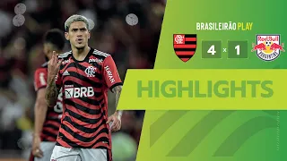 FLAMENGO VAPULEÓ A BRAGANTINO CON UN PEDRO INTRATABLE | Flamengo 4x1 Bragantino #Brasileirao