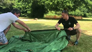 SBHS DofE Putting up a Silver tent